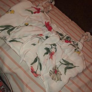 Floral crop top